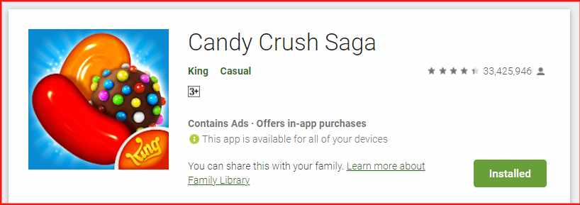 Candy Crush डाउनलोड