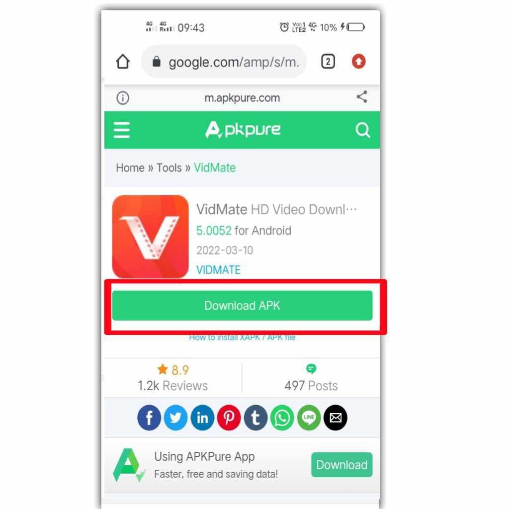 download vidmate for android