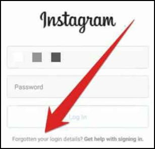 instagram password